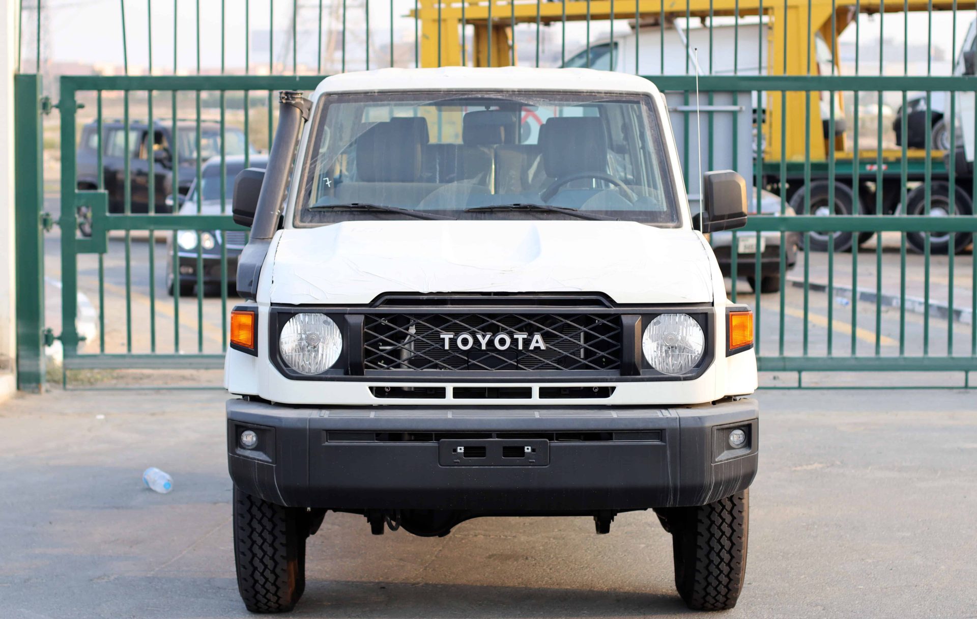Toyota LC Hardtop 5 Door 4.2L 2024 MT White Diesel With Snorkel