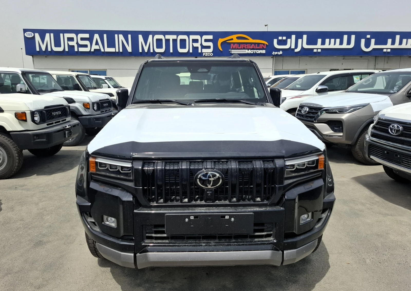 Toyota Prado Luxury Turbo 2.4L 2025 Black Petrol