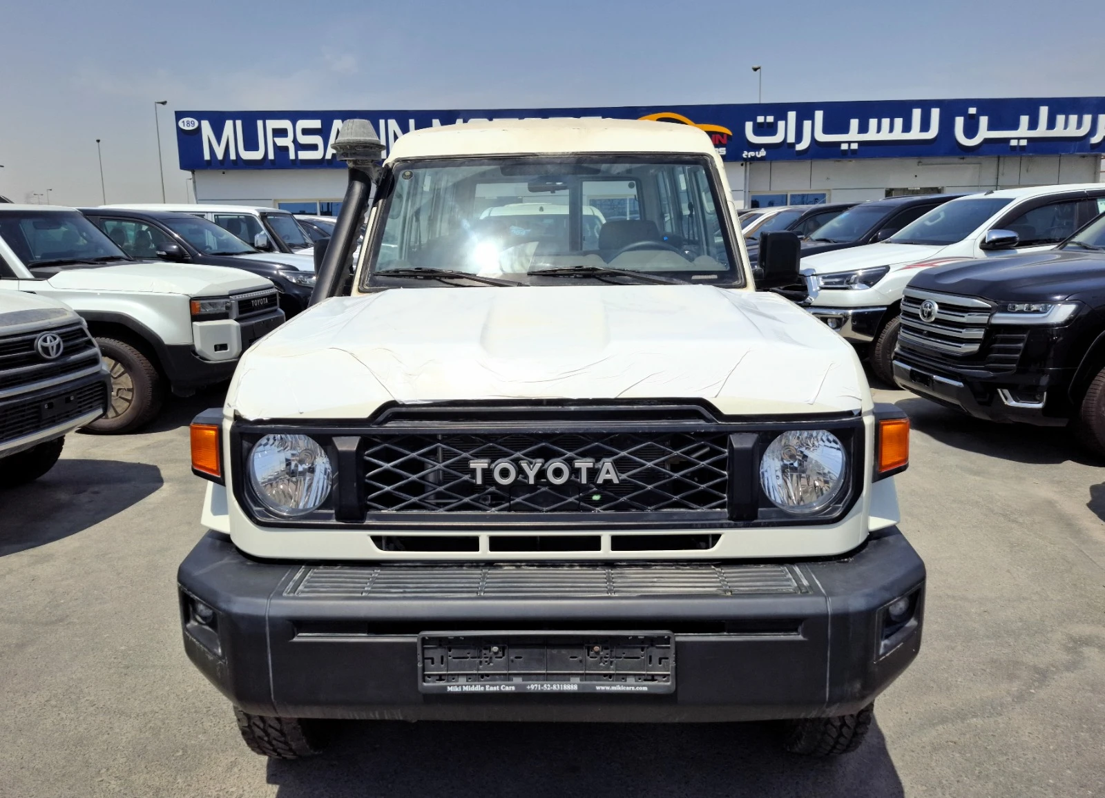 Toyota LC Hardtop 4.0L 2024 3 Door AT White Petrol