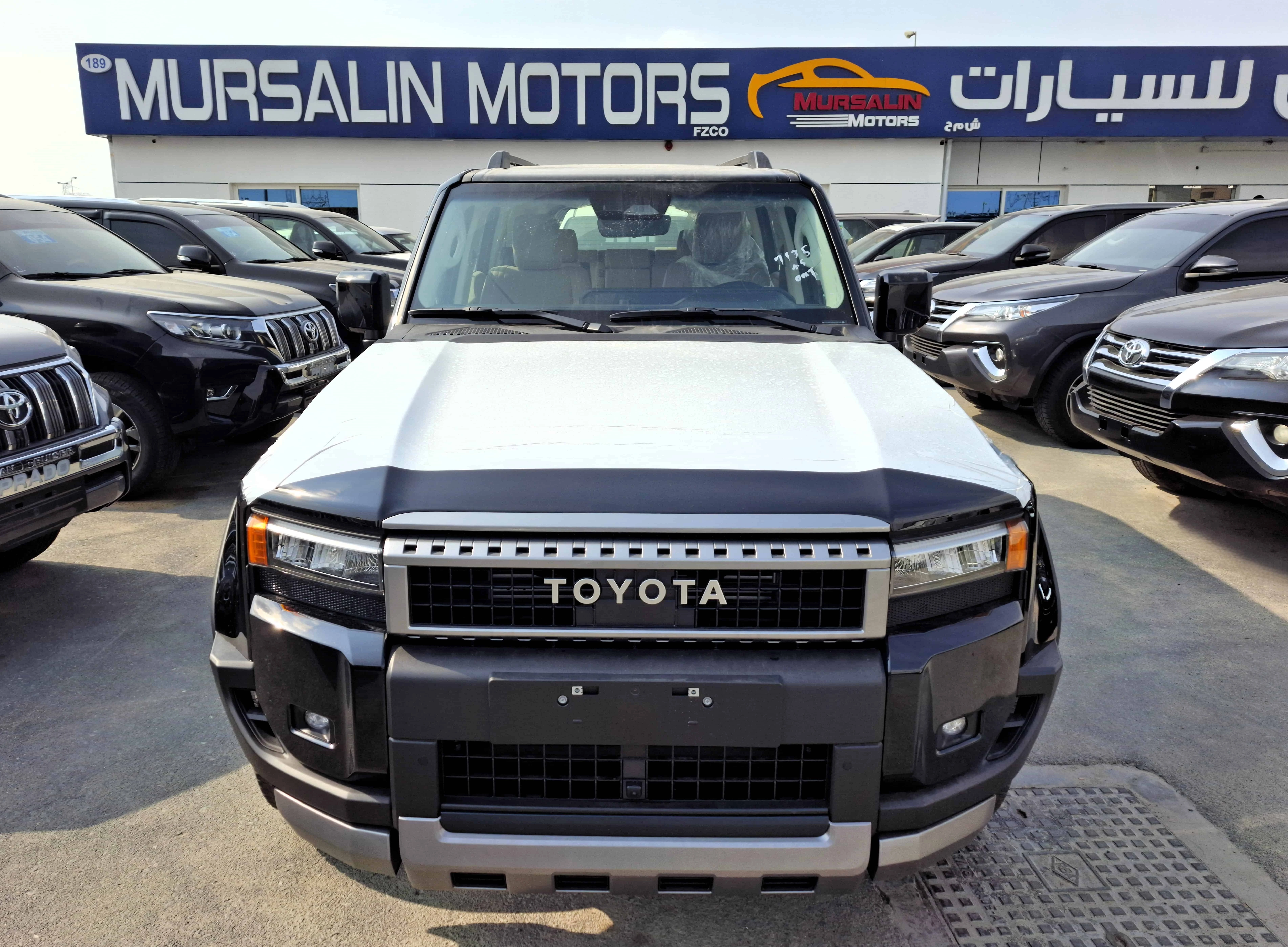 Toyota Prado Adventure 2.4L 2024 Black Petrol with Radar