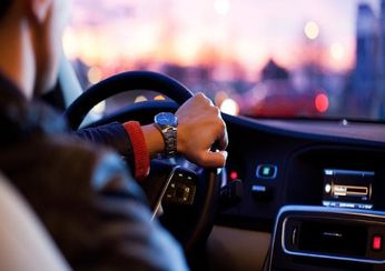 Driving On a Busy Highway
